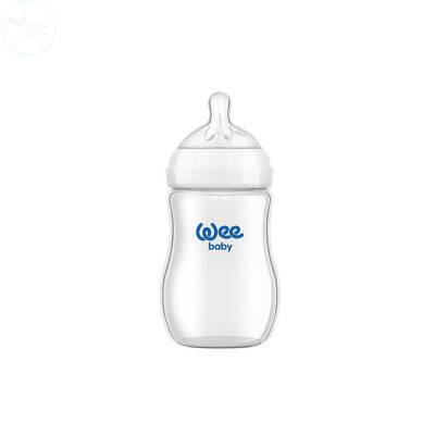 Wee Baby Isıya Dayanıklı Cam Biberon 250 ml - 1