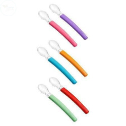 Wee Baby Mama Kaşığı Silikon Uçlu 2'li - 1