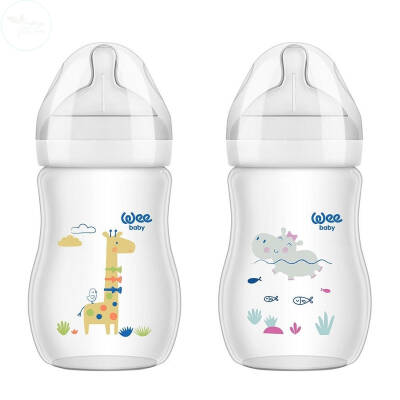 Wee Baby Natural PP Biberon 250 ml - 1