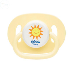 Wee Baby Oval Gövdeli Yuvarlak Uçlu Emzik No:1 - WEE BABY
