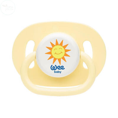 Wee Baby Oval Gövdeli Yuvarlak Uçlu Emzik No:1 - 1