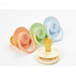 Wee Baby Pure Yuvarlak Uçlu Kauçuk Emzik No:3 - WEE BABY