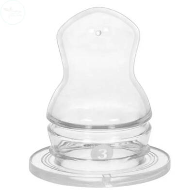 Wee Baby Silikon Damaklı Biberon Emziği Yoğun Akış No:3 - 1