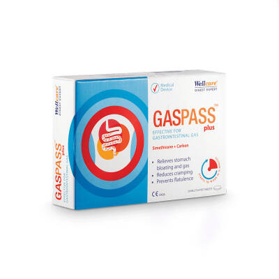 Wellcare Gaspass Plus 20 Tablet - 1