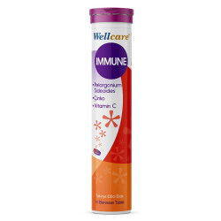 Wellcare Immune Takviye Edici Gıda Efervesan 15 Tablet - Wellcare