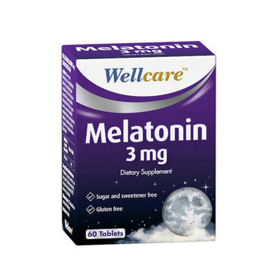 Wellcare Melatonin 3 mg 60 Tablet - 1