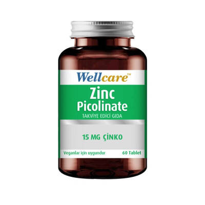 Wellcare Vitamin C 1000 mg + 15 mg Zinc Chewable 60 Tablet - 1